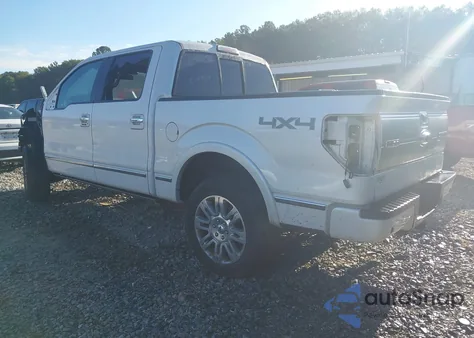 2013 Ford F-150 Platinum from USA, damaged, VIN 1FTFW1E66DFD52207